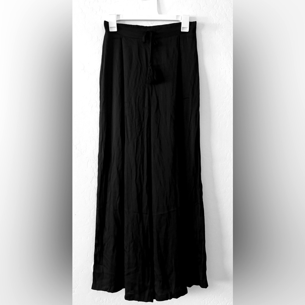 Three Bird Nest
On The Sand Wide Leg Pants - Black